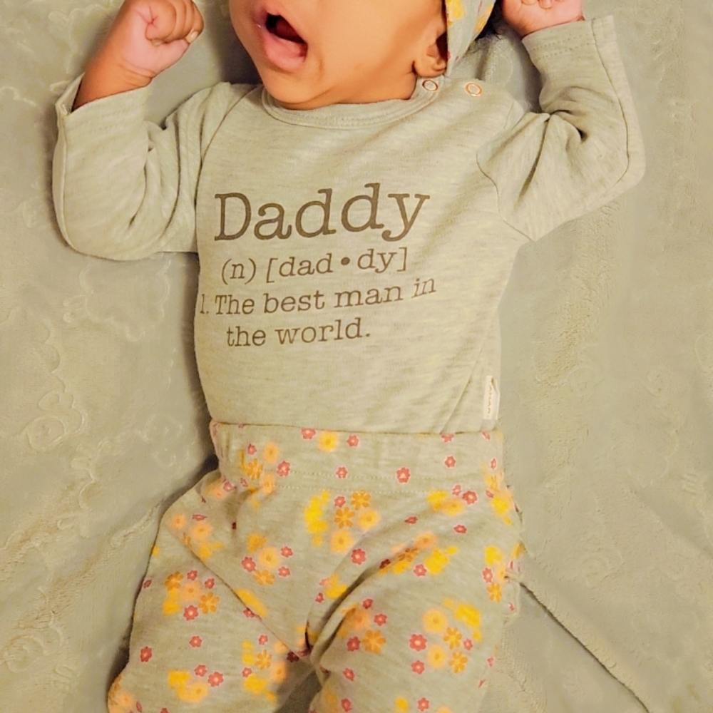 Vitamins Baby Girls Bird/Spring 3 Pieces Outfit